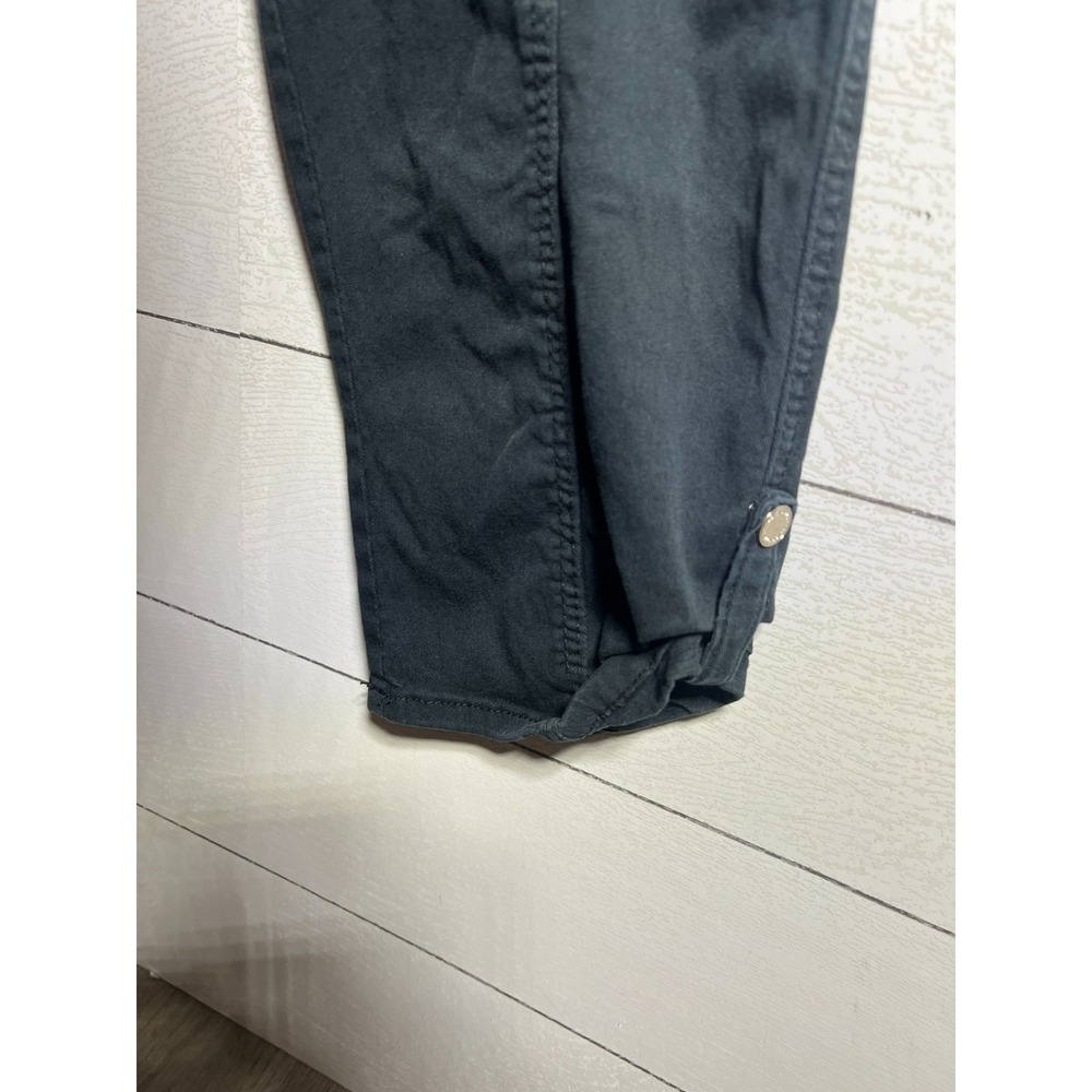 White House Black Market WHBM 32x27 Pret-A-Pedi Pant Women 10 Mid Rise Roll Tab - Picture 11 of 11